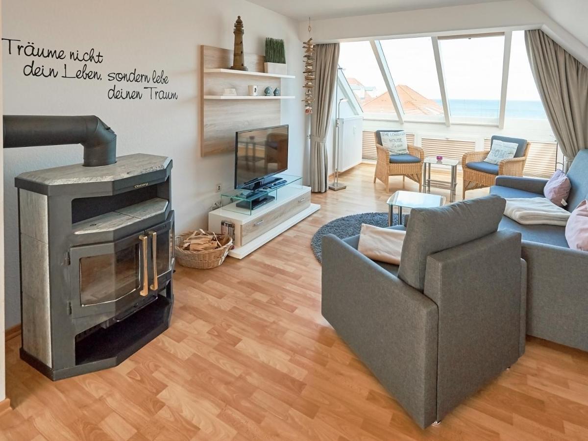 Apartmenthaus Jahreszeiten - Meerblick-Fewo 28 Binz Exterior foto